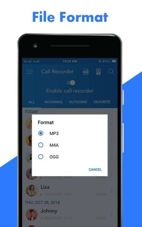 Auto Call Recorder : Hide App screenshot 4