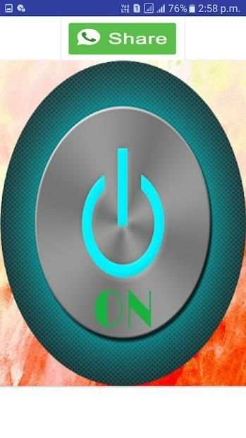 Super Flashlight - LED light 2018 screenshot 3