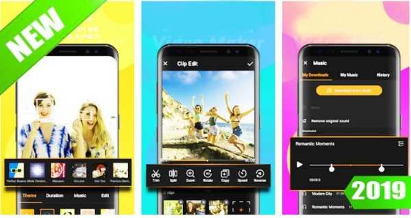 Video crop, Video editor, music, effects screenshot 3