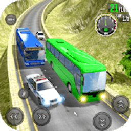 Telolet Bus Simulator - Hill Climb Bus Racing 3D आइकन