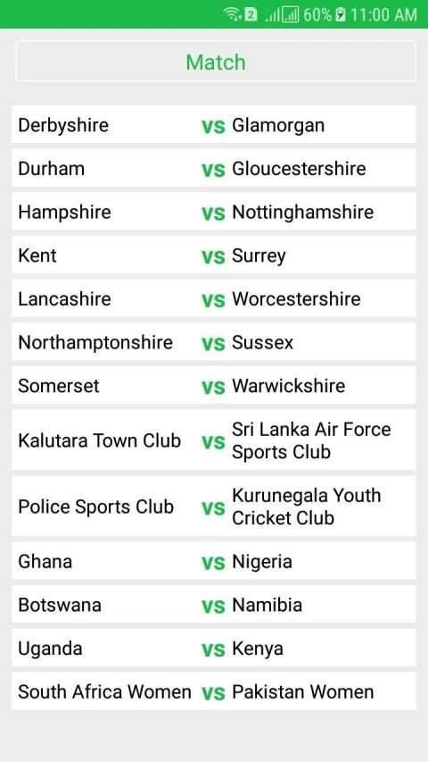 Live World Cup 2019 screenshot 2