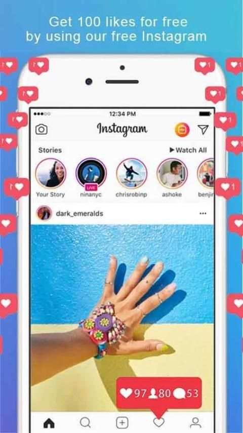 Likes for Instagram 2019 screenshot 1