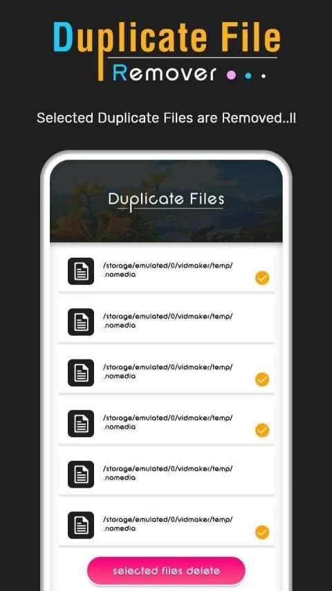 Duplicate File Remover: Scan All Duplicate File स्क्रीनशॉट 2