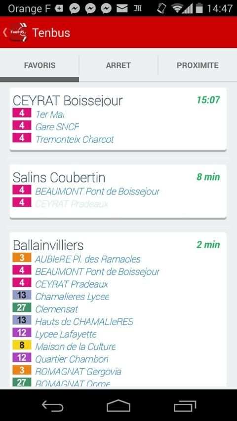 Horaire Bus Tram Clermont-Fd screenshot 4