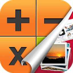 Calculator lock app, Hide Photo, Video and Gallery आइकन