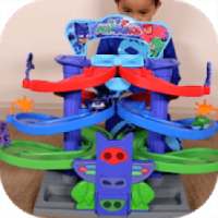 Playset Toys PJ Masks Headquarters Unboxing