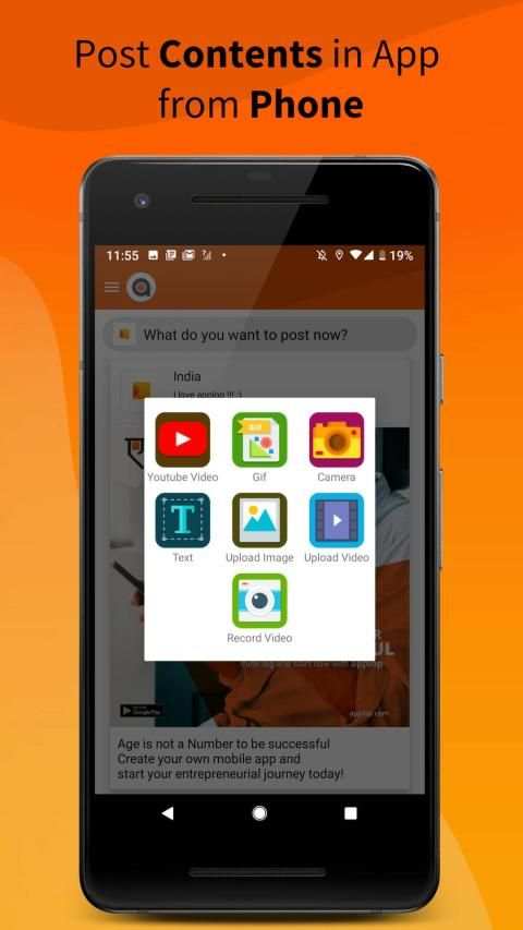 Applop - Create an awesome mobile app from phone screenshot 6