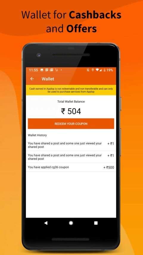 Applop - Create an awesome mobile app from phone स्क्रीनशॉट 1