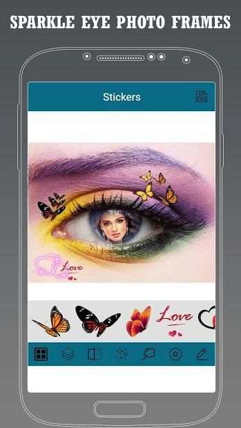 Sparkle Eye Photo Frames screenshot 3