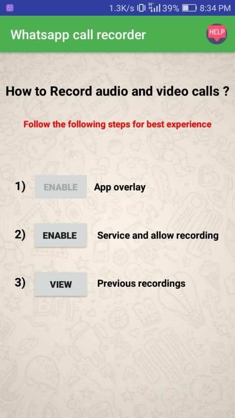 Whatsapp Call Recorder screenshot 5