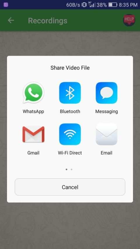 Whatsapp Call Recorder screenshot 1