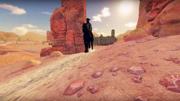 Cowboy Horse Racing Simulator Games 2019 screenshot 3