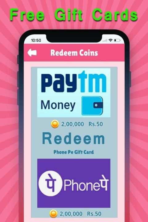 Gift Cards: Spin And Coin - Earn Real Money Reward स्क्रीनशॉट 1