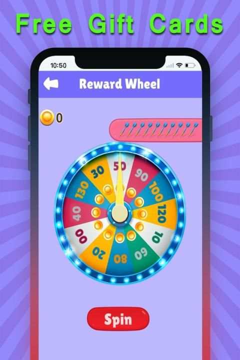 Gift Cards: Spin And Coin - Earn Real Money Reward स्क्रीनशॉट 4