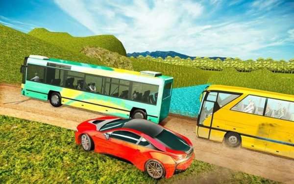 Offroad City Bus Driving Simulator screenshot 3