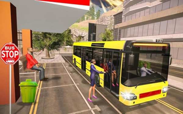 Offroad City Bus Driving Simulator screenshot 13