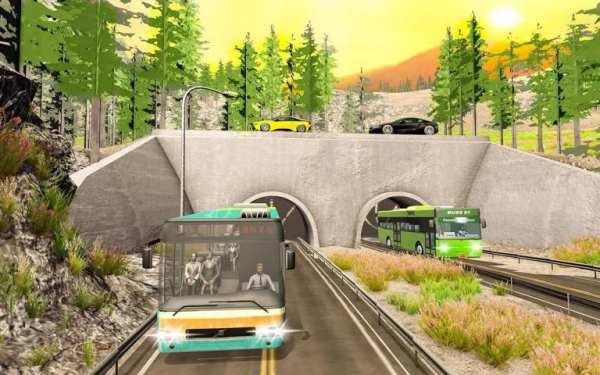 Offroad City Bus Driving Simulator screenshot 5