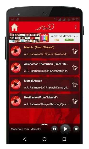 Mersal Tamil Movie Songs screenshot 5