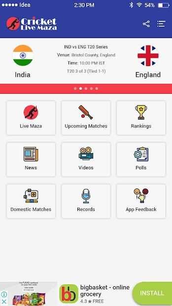 Cricket live maza screenshot 6