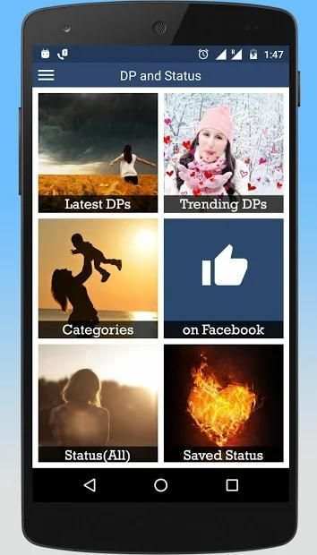 DP and Status screenshot 2