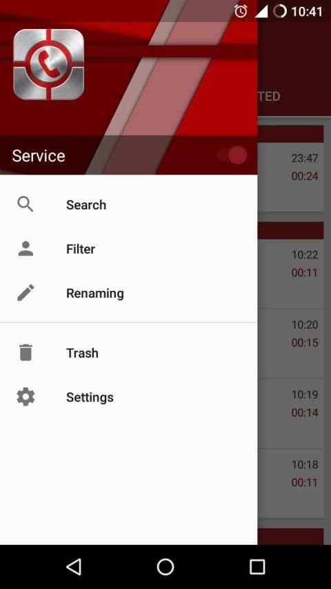 RMC: Android Call Recorder स्क्रीनशॉट 6