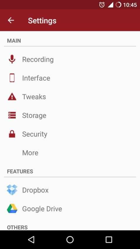 RMC: Android Call Recorder स्क्रीनशॉट 2