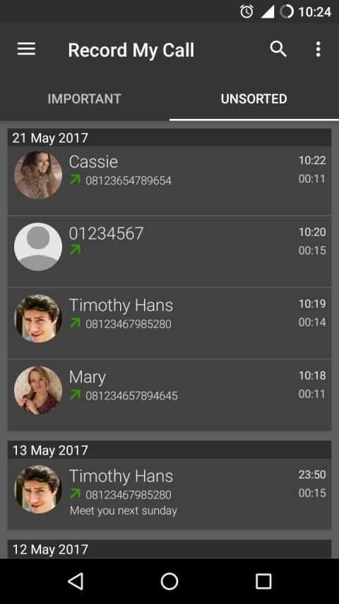 RMC: Android Call Recorder स्क्रीनशॉट 7