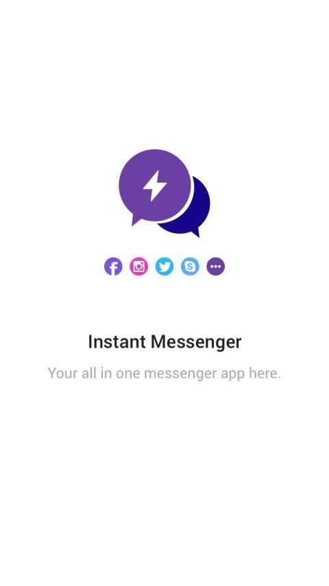 Instant Messengers,for all IM & SMS screenshot 1