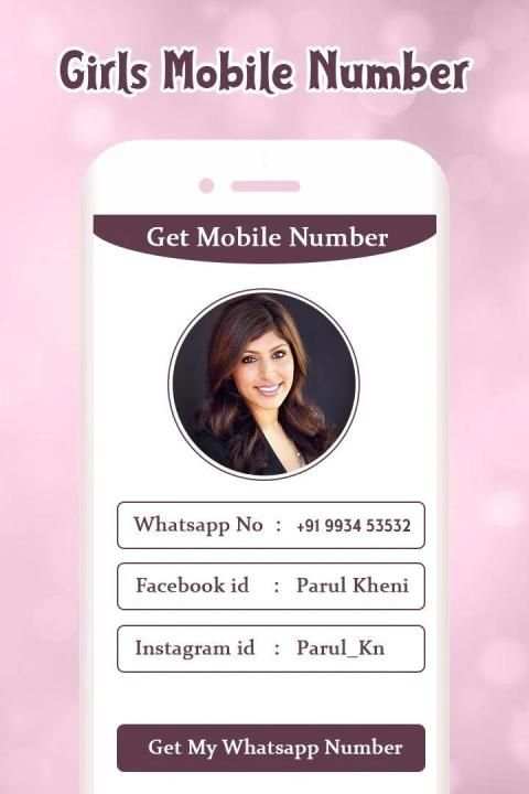 Girls Mobile Number screenshot 2