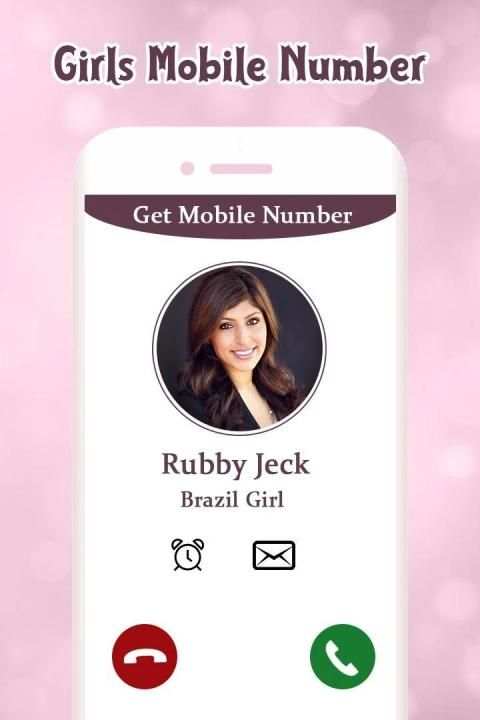 Girls Mobile Number screenshot 1