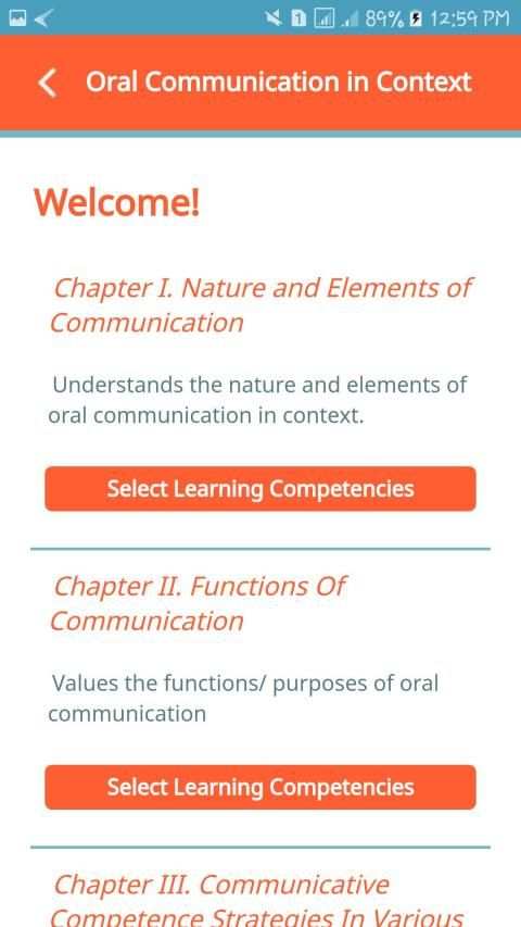 Oral Communication - QuexBook screenshot 11