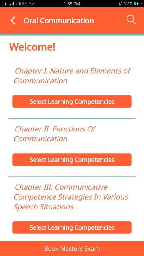Oral Communication - QuexBook screenshot 26