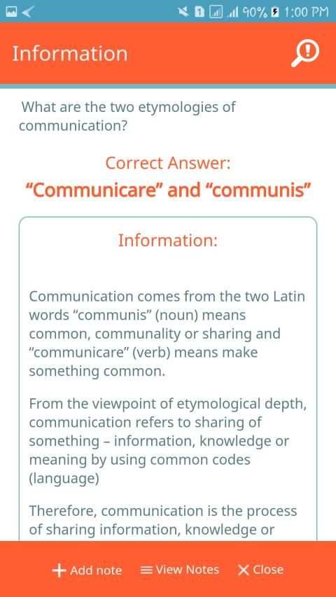 Oral Communication - QuexBook screenshot 1
