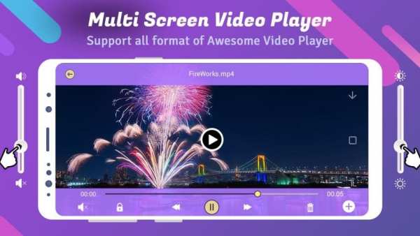 Multi Screen Video Player स्क्रीनशॉट 2