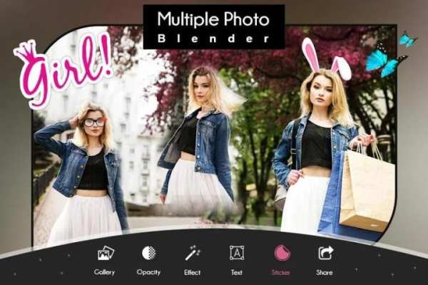 Multiple Photo Blender – Double Exposure Effect screenshot 2