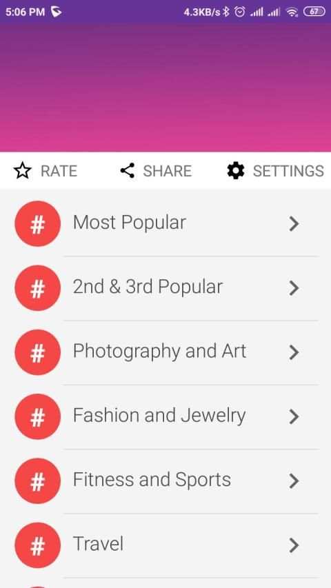 Instag - Instagram Hashtags Finder screenshot 3