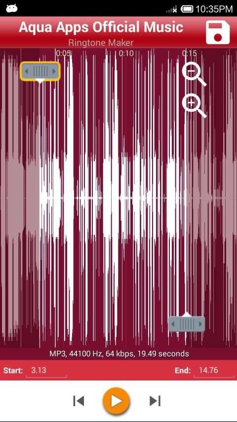 Ringtone Maker and Mp3 Cutter स्क्रीनशॉट 3