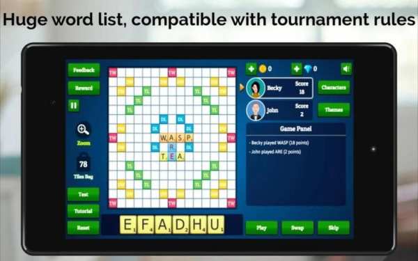 Wordmeister * Offline Solo Words Friends Game * screenshot 12