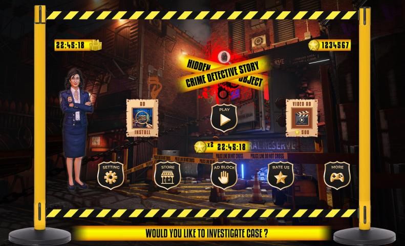 Crime Detective Story Hidden Object screenshot 10
