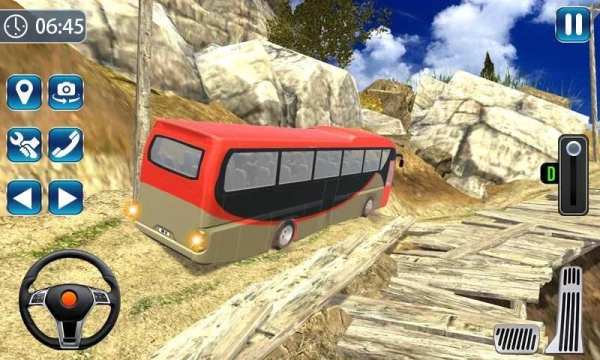 Hill Bus Climbing 3D - Bus Racing In Mountains स्क्रीनशॉट 1