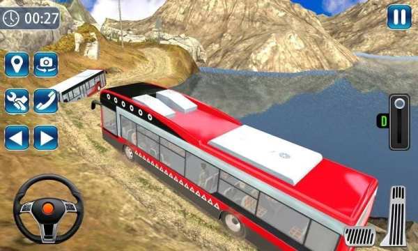 Hill Bus Climbing 3D - Bus Racing In Mountains स्क्रीनशॉट 3