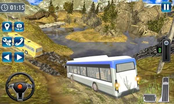 Hill Bus Climbing 3D - Bus Racing In Mountains स्क्रीनशॉट 2
