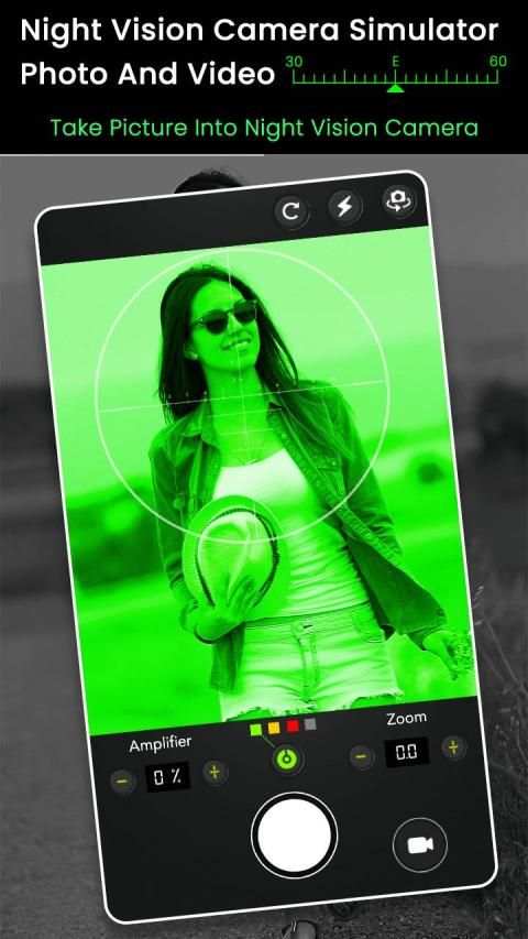 Night Vision Camera Simulator: Photo and Video screenshot 7