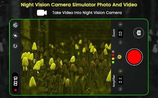 Night Vision Camera Simulator: Photo and Video screenshot 1