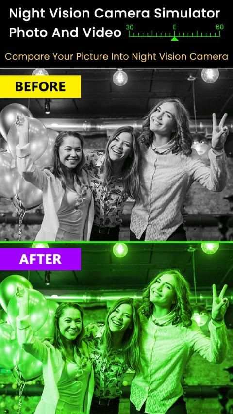 Night Vision Camera Simulator: Photo and Video screenshot 6