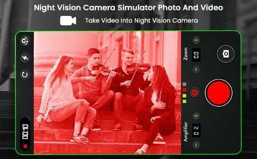 Night Vision Camera Simulator: Photo and Video screenshot 2