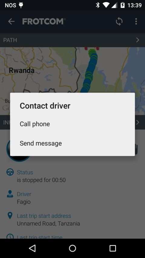 Frotcom for Smartphone screenshot 7
