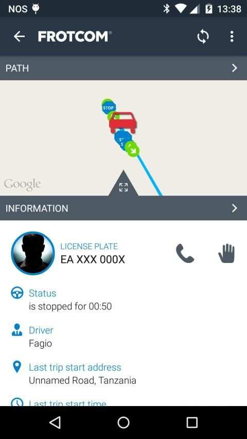 Frotcom for Smartphone screenshot 6