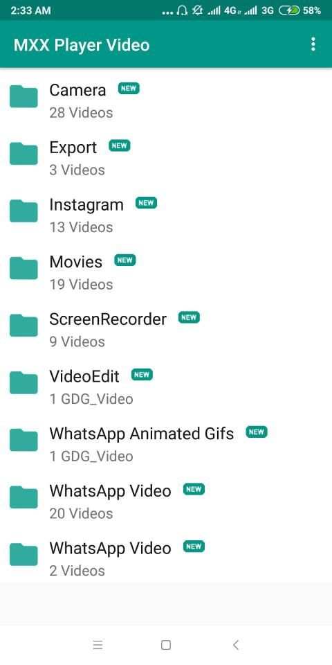Mx video player 2019 स्क्रीनशॉट 2