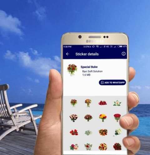 New whatsApp stickers screenshot 1